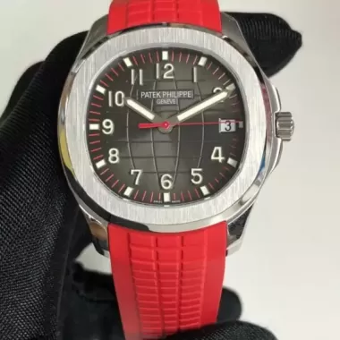 Patek philippe RED STRAP super clone  replica watches dubai