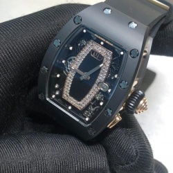 Richard Mille black dial womens replica watch in dubai at watchesindubai.com