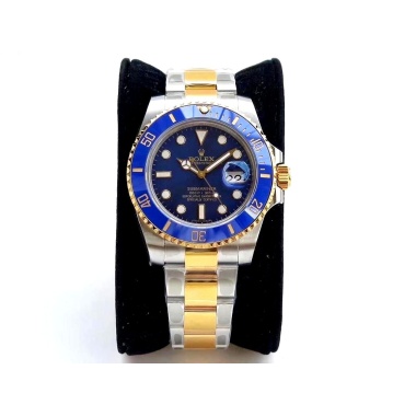 BUY ROLEX SUBMARINER BLUE DIAL DUAL TONE super master high quality first copy replica watches in dubai uae , ajman , sharjah , abu dhabi 