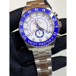 ROLEX YATCH MASTER BLUE BEZEL WHITE DIAL SUPER CLONE WATCHES IN DUBAI AT WATCHESINDUBAI.COM