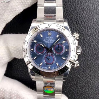 Rolex Cosmograph Daytona blue dial super clone watches in dubai at watchesindubai.com