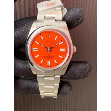 rolex oyster perpetual 2020 red coral super clone watches in dubai at watchesindubai.com