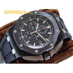 Audemars Piquet Royal Oak Offshore Black Dial carbon case 1:1 Supeclone watches in dubai at watchesindubai.com