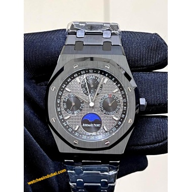 Audemars Piguet moon Full black 1:1 super clone watches in dubai at watchesindubai.com