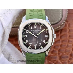 Patek Philippe Aquanaut 5165a GREEN STRAP SUPER CLONE SLIM 1:1 WATCHES IN DUBAI 