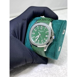 Patek Philippe Aquanaut 5165a GREEN DIAL SLIM SUPER CLONE 1:1 WATCHES IN DUBAI