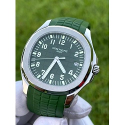 Patek Philippe Aquanaut 5165a GREEN STRAP SUPER CLONE WATCHES IN DUBAI