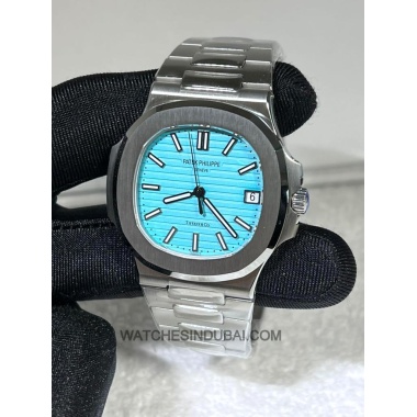 Patek Philippe Nautilus 5711/1A-018 Tiffany Blue Super clone 1:1 watches in dubai