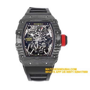 richard mille nadal carbon fibre black super clone 1:1 high quality first copy replica watches in dubai uae