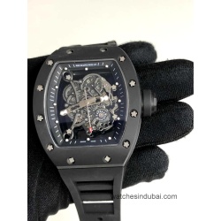 RICHARD MILLE RM 055 black super clone 1:1 Slim watches in dubai 