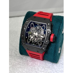 RICHARD MILLE RM 35-02 RAFAEL NADAL RED CARBON super clone 1:1 SLIM watches in dubai 