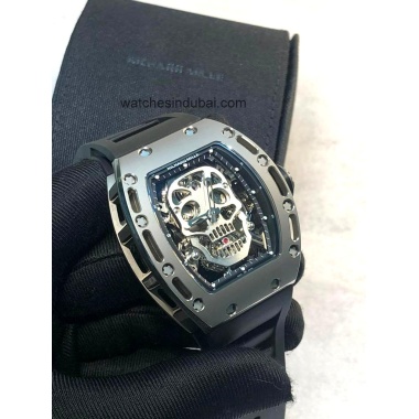 Richard Mille RM52 Skull working tourbillon super clone 1:1 watches in dubai 