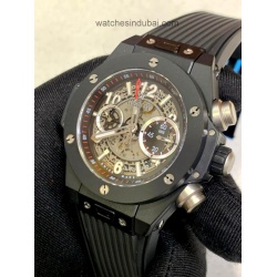 HUBLOT Big Bang Unico Black Magic Chronograph Automatic super clone watches in dubai