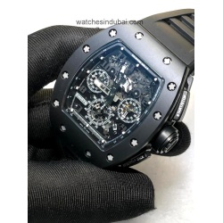 RICHARD MILLE RM 011 black with white marking super clone 1:1 watches in dubai