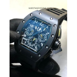 RICHARD MILLE RM 011 black with yellow marking super clone 1:1 watches in dubai