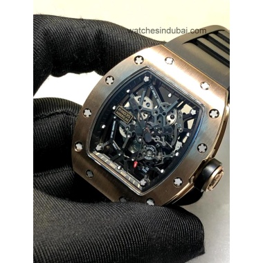 RICHARD MILLE RM 035 rose gold bezel super clone 1:1 watches in dubai