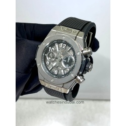 HUBLOT Big Bang Unico silver bezel Chronograph Automatic super clone watches in dubai