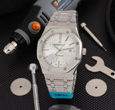 Audemars Piguet Royal Oak 15400ST Silver Dial Watch in Dubai