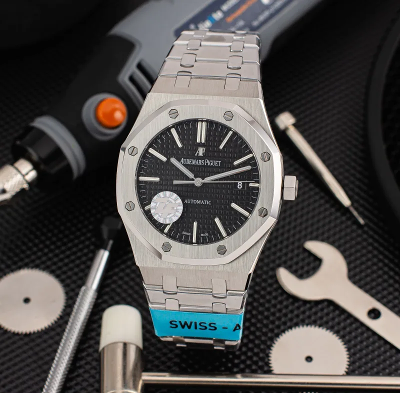 Audemars Piguet Royal Oak Black Dial Super Clone in Dubai