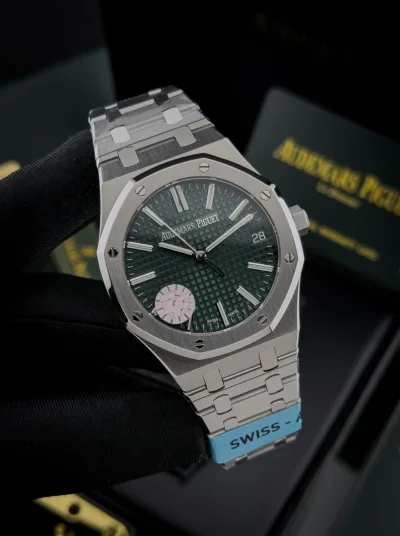 Audemars Piguet Royal Oak Selfwinding Green Dial Watch in Dubai