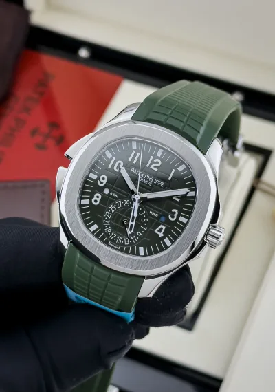 Patek Philippe Aquanaut 5164G Travel Time Watch