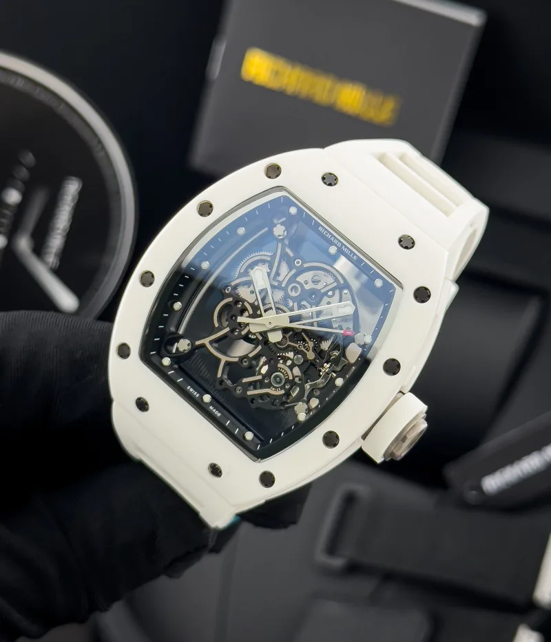 Richard Mille RM055 Bubba Watson White Dial Watch in Dubai