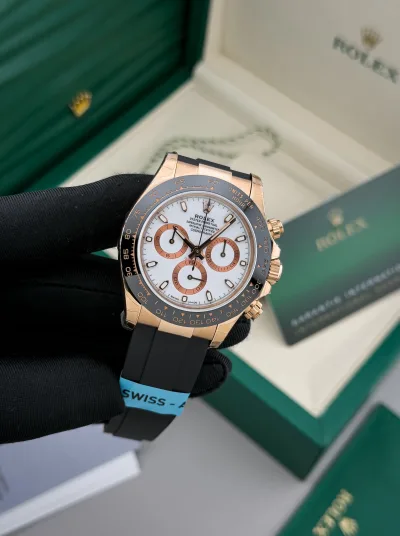 Rolex Daytona 116515LN Rose Gold Meteorite Dial Super Clone Watch